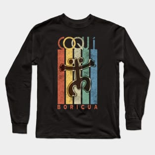 Coqui Boricua Long Sleeve T-Shirt